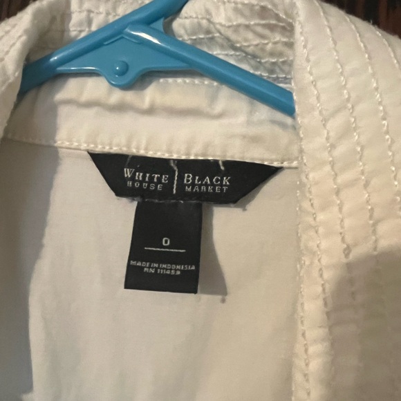 White House Black Market White Jacket - Picture 3 of 4